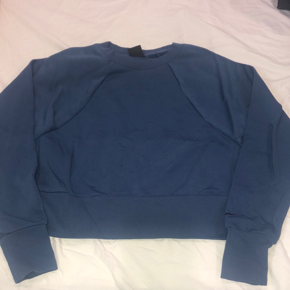 Nike Cropped Crewneck Sweatshirt